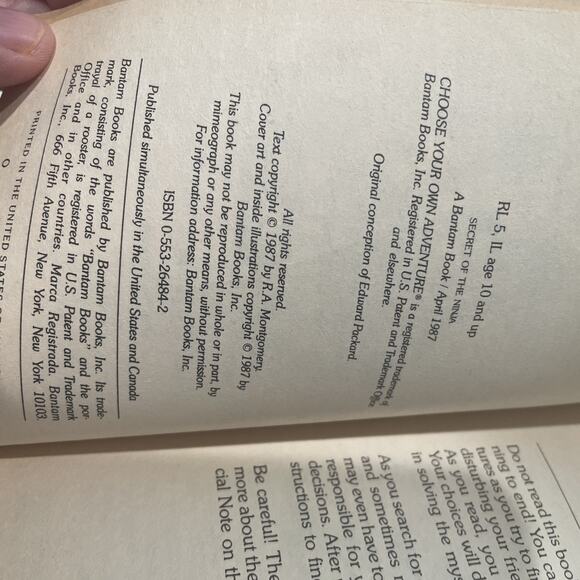 Lot Of 7 Choose Your Own Adventure S. by Various Authors From The 1980s - Picture 7 of 9
